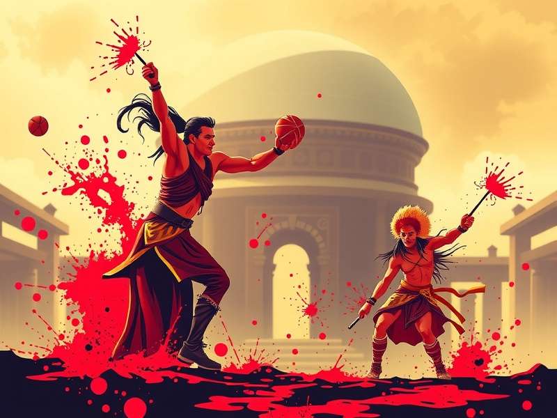 Splatterball Game gameplay screenshot