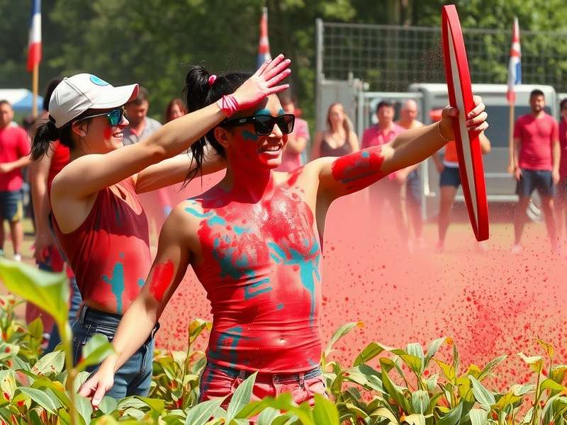 BSU Splatter Party गेम का स्क्रीनशॉट