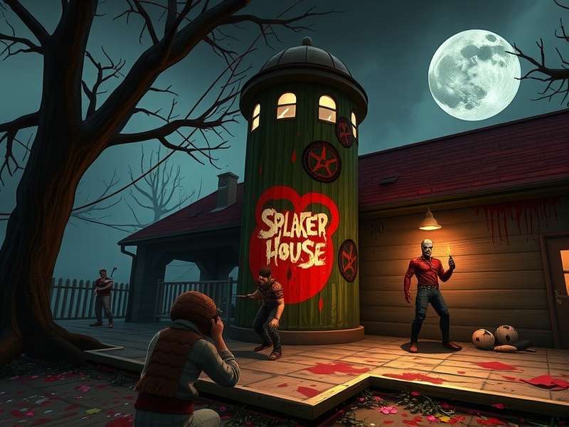 Splatterhouse 2010 गेमप्ले