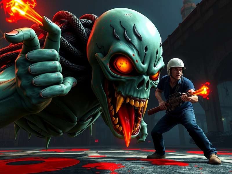 Splatterhouse PS3 Bosses Collage