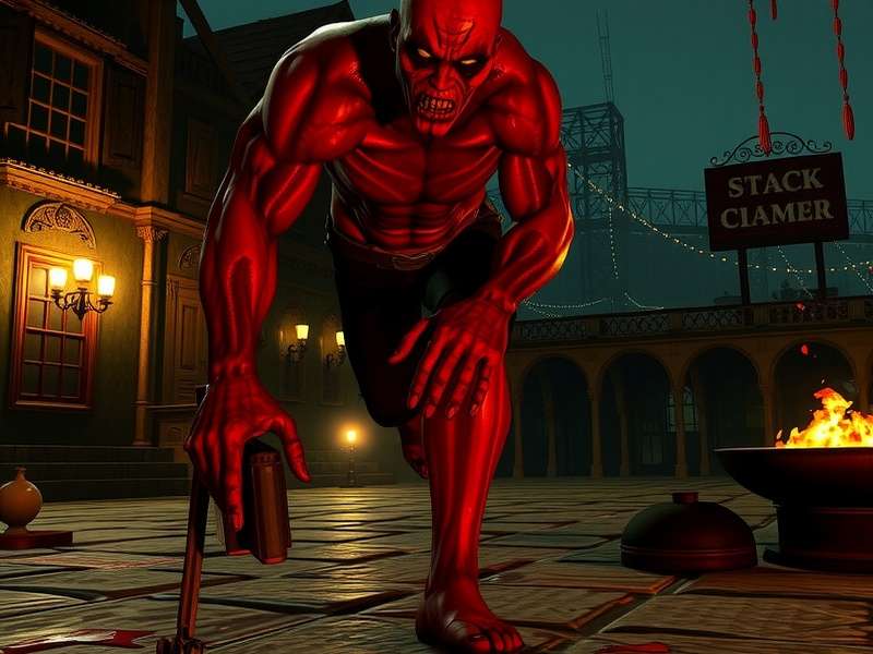 Splatterhouse PS3 कटसीन दृश्य