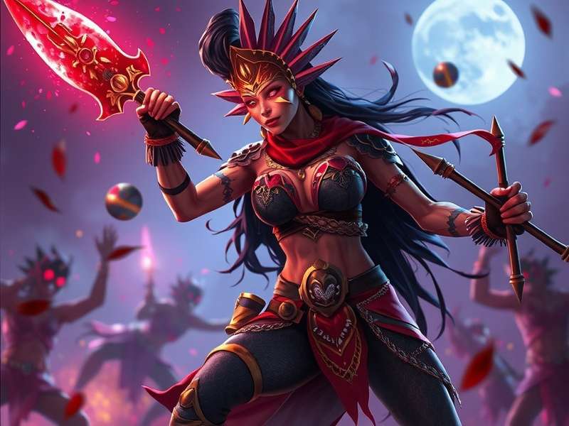 Splatter Party Ashe गेम स्क्रीनशॉट