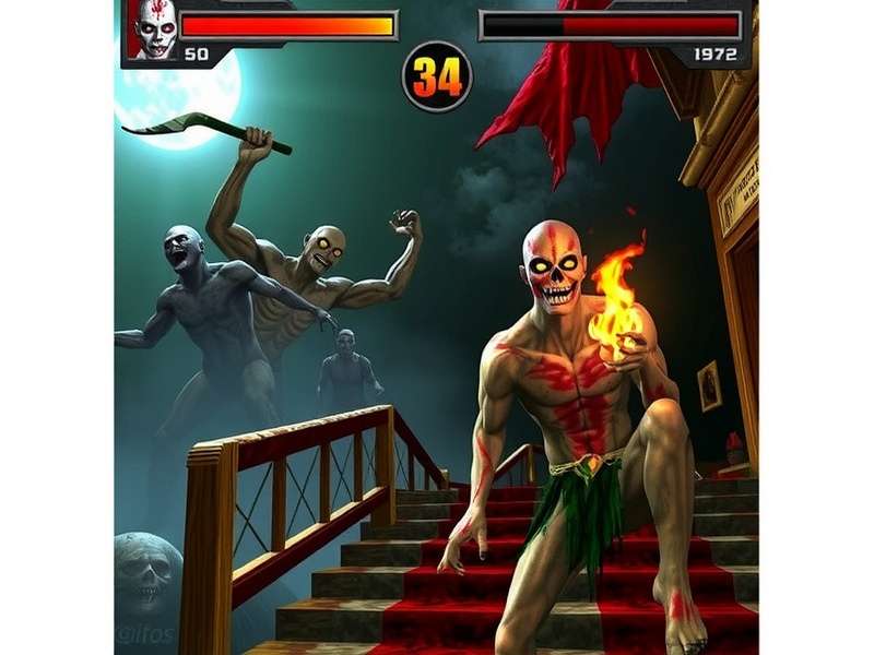 Splatterhouse PS3 gameplay screenshot