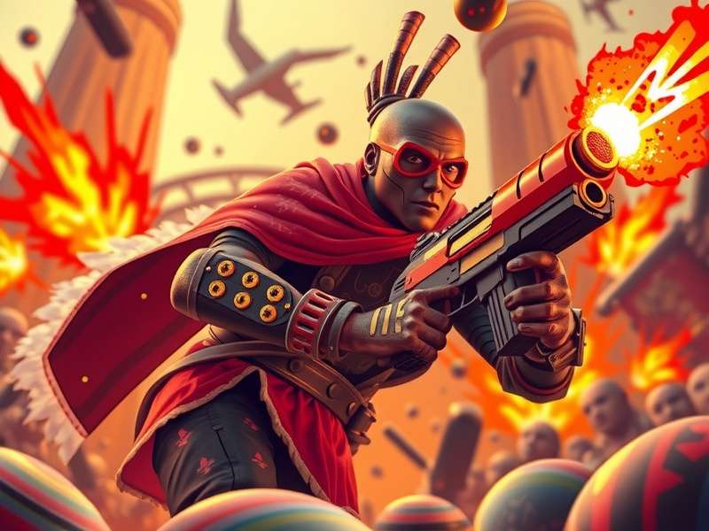 Splatterball Guns SRB800 गेमिंग एक्सपीरियंस