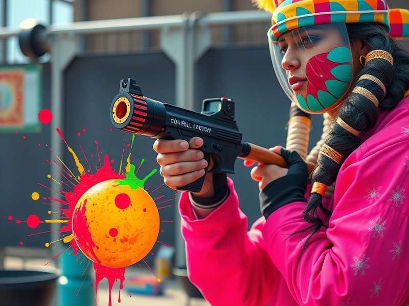 Splatterball Gel Blaster गेमप्ले
