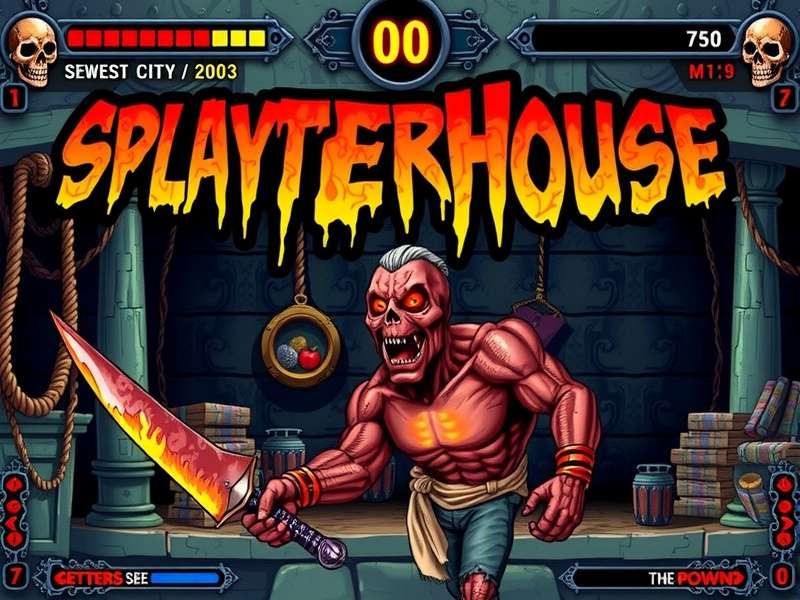 Splatterhouse 3 Gameplay Screenshot