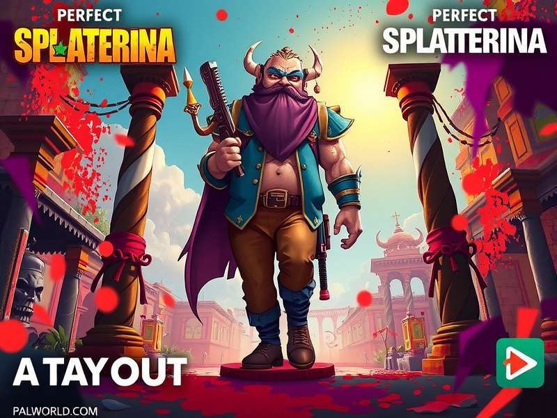 Splatterina Palworld Gameplay