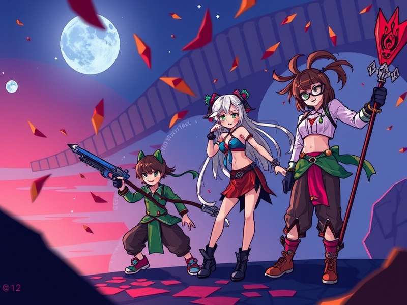 Splatter Party UTAU गेमप्ले स्क्रीनशॉट