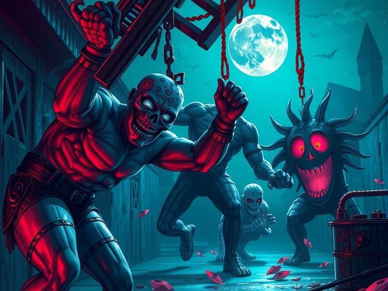 Splatterhouse OST कवर आर्ट