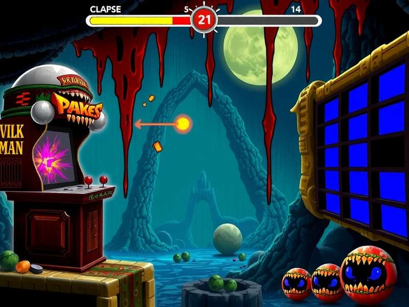 Splatterhouse Arcade Game Screenshot