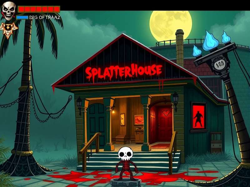 Splatterhouse 3 गेम कवर