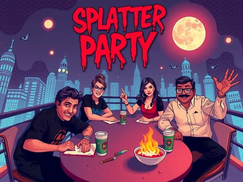 Splatter Party English Cover गेमप्ले