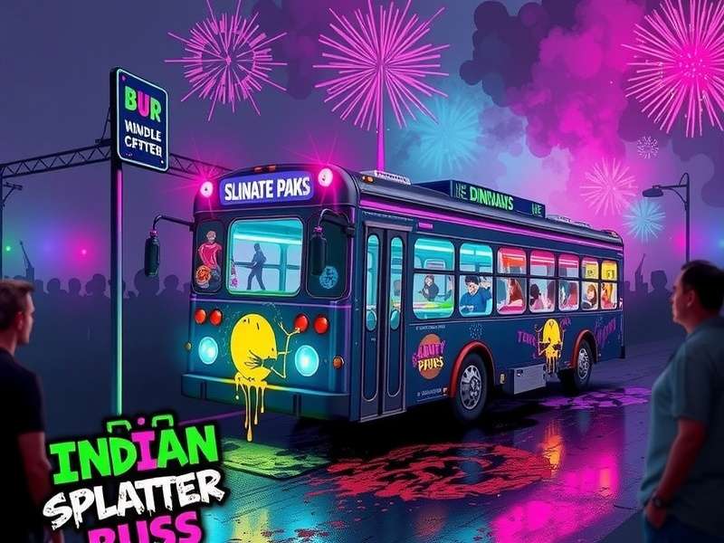 Splatter Party Bus गेम का मुख्य चित्र