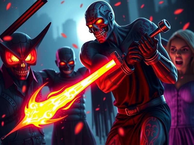 Splatterhouse PS3 Intro Screenshot