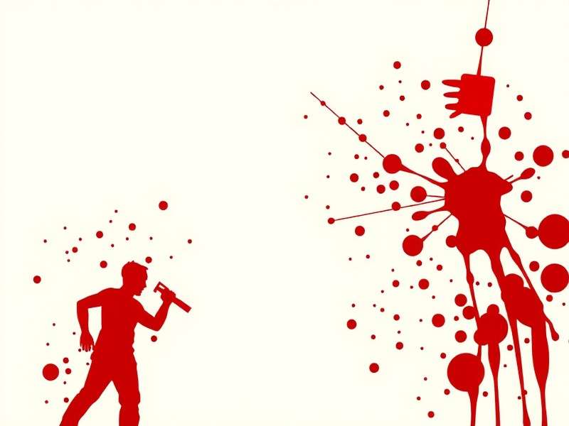 Comparison of low-fidelity vs high-fidelity blood splatter PNG textures