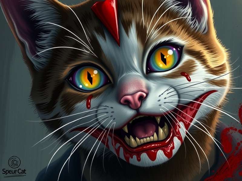 Collage of social media reactions to the Splattercatgaming face reveal