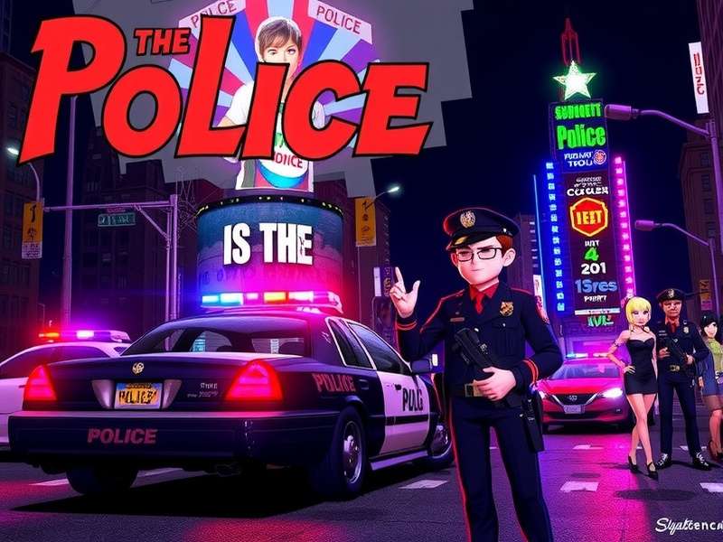 Splattercatgaming This Is The Police gameplay screenshot showing police management interface