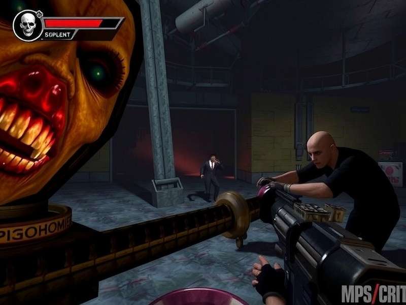 Splatterhouse 2010 PS3 Gameplay featuring Rick Taylor and the Terror Mask in a dark corridor