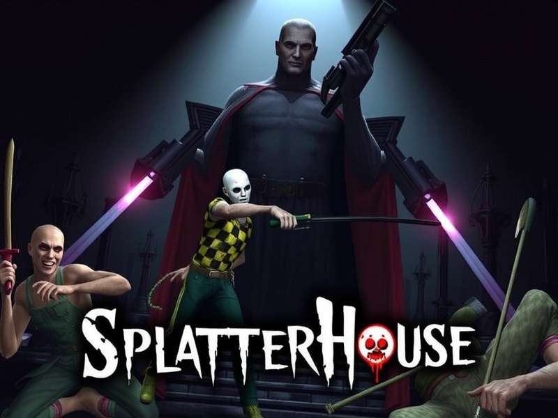 Splatterhouse 2010 PS3 Gameplay featuring Rick Taylor and the Terror Mask