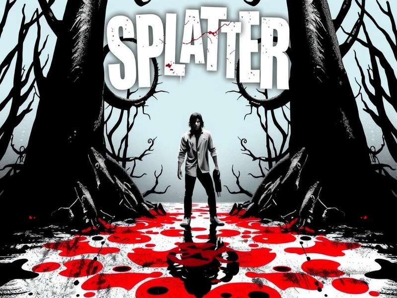 Splatter game logo