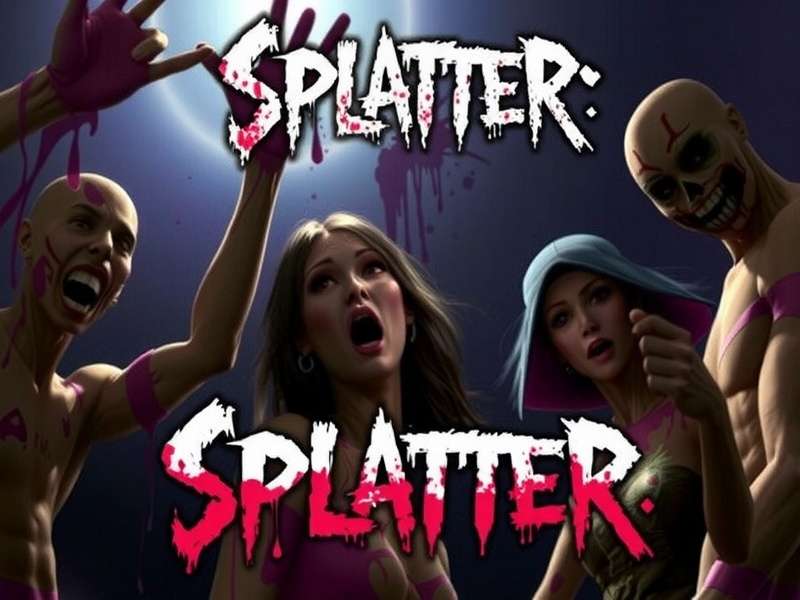 Splatter gameplay screenshot showing intense action