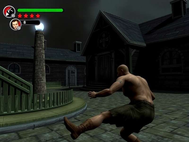 Splatterhouse Ps3 gameplay screenshot showing gruesome combat