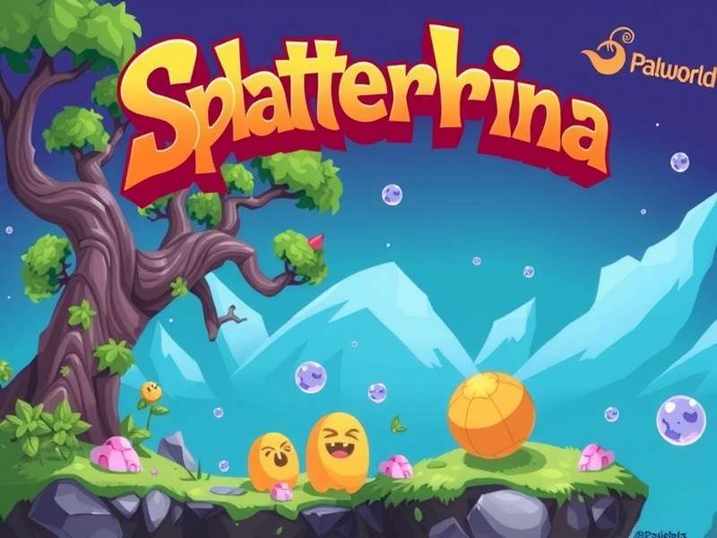Splatterina Palworld Breeding – Exclusive guide artwork featuring rare Pal combinations