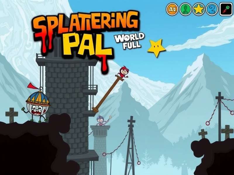 Splattering Pal World Full expansive world map with marked biomes and hidden Splatterina locations