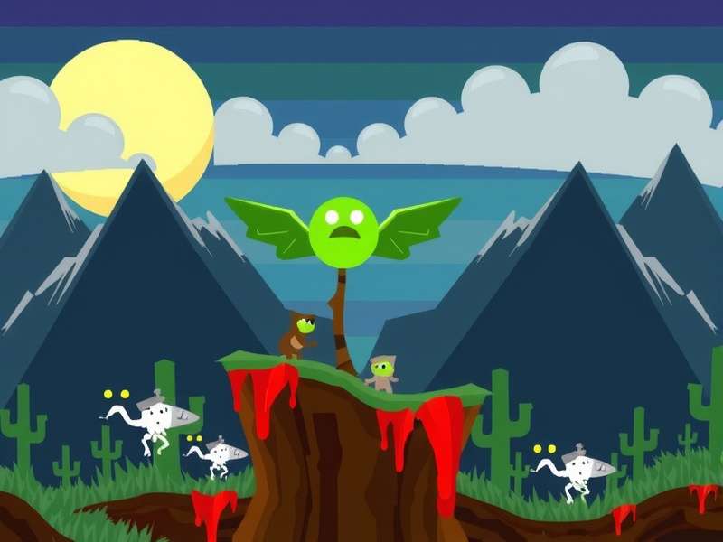 Splattering Pal World gameplay scene showing colorful Pals and chaotic splatter effects