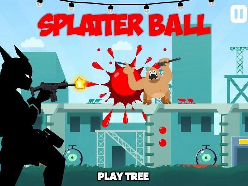 Splatter Ball Guns in action — tactical gameplay with vivid gel ball splashes
