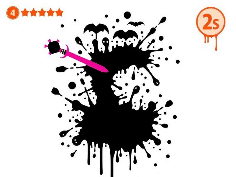 Ink Splatter abstract visual — splashes of red and maroon on dark background representing splatter culture